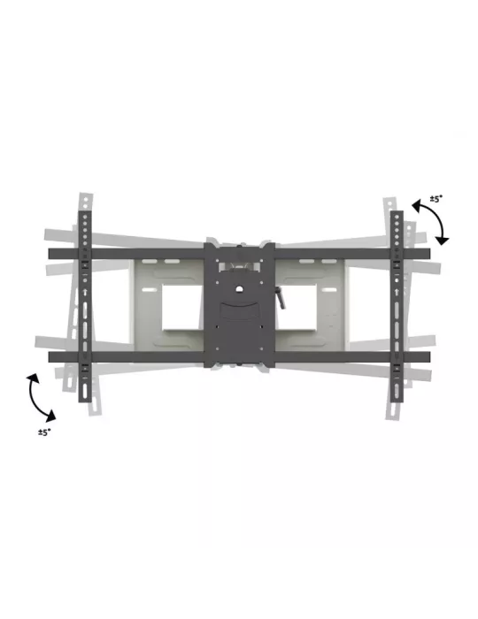 MULTIBRACKETS 6881 Wandhalterung mit Gelenk Doppel Weiß Multibrackets Long Reach Arm 91cm Dual für LCD-Bildschirm 50 - 80  - 6