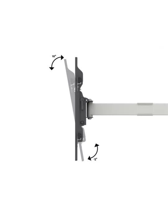 MULTIBRACKETS 6881 Soporte de Pared Articulado Doble Blanco Multibrackets Brazo de Largo Alcance 91cm Doble para Pantallas LCD