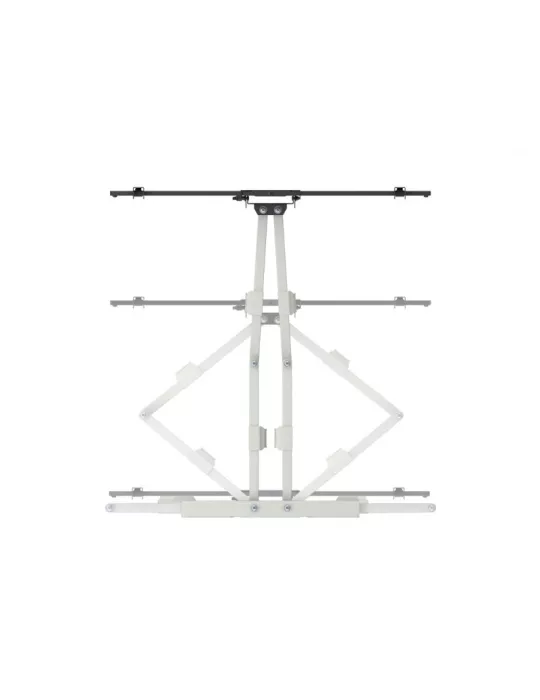 MULTIBRACKETS 6881 Support mural articulé Double Blanc Multibrackets Long Reach Arm 91cm Dual pour Ecran LCD 50"- 80" - 60kg - 