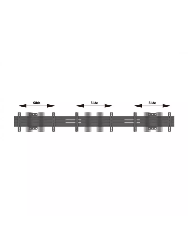 MULTIBRACKETS 7017 Support mural Multibrackets Universal Wallmount MBW3U Fixed 200x200 Ref MULTIBRACKETS MUL7017 | MusicGoodDe