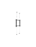 MULTIBRACKETS 7055 Eslingas para pantallas Multibrackets Serie Wire 3000 Back to Back - 2 pantallas VESA Max 400x600 MULTIBRAC