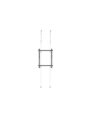 MULTIBRACKETS 7055 Eslingas para pantallas Multibrackets Serie Wire 3000 Back to Back - 2 pantallas VESA Max 400x600 MULTIBRAC 2