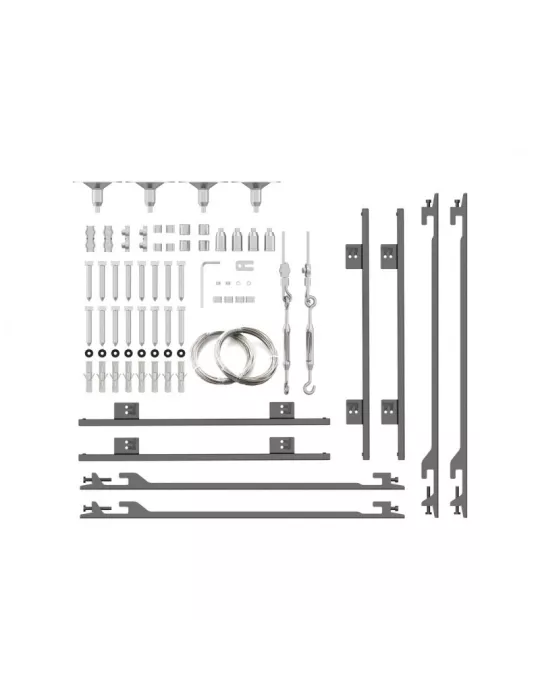MULTIBRACKETS 7055 Elingues pour écran Multibrackets Series Wire 3000 Back to Back - 2 écrans VESA Max 400x600