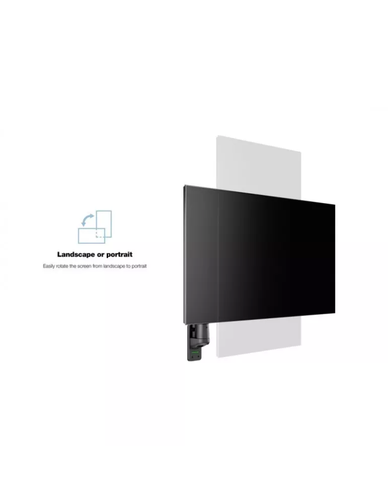 MULTIBRACKETS 0983 Support de table Multibrackets Gas Lift Arm Wall Basic pour écran 15"- 32" Charge 10Kg Vesa Max 100x100