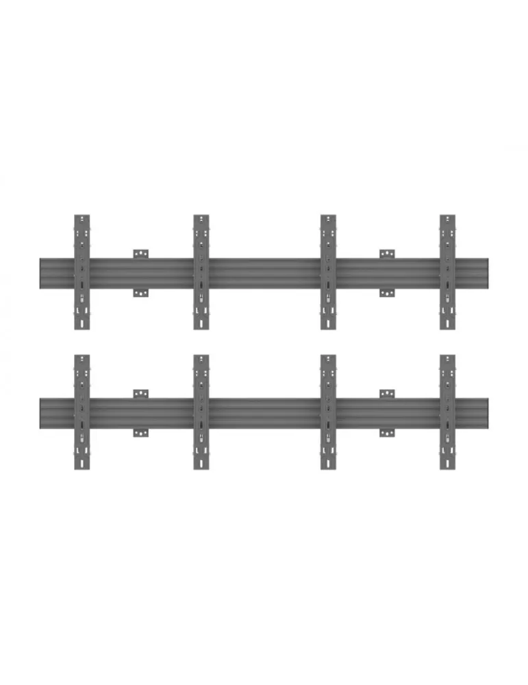 MULTIBRACKETS 2628 Support mural Multibrackets MBW2UX2 pour 4 écrans 40"-65" LCD VESA Max 600x400