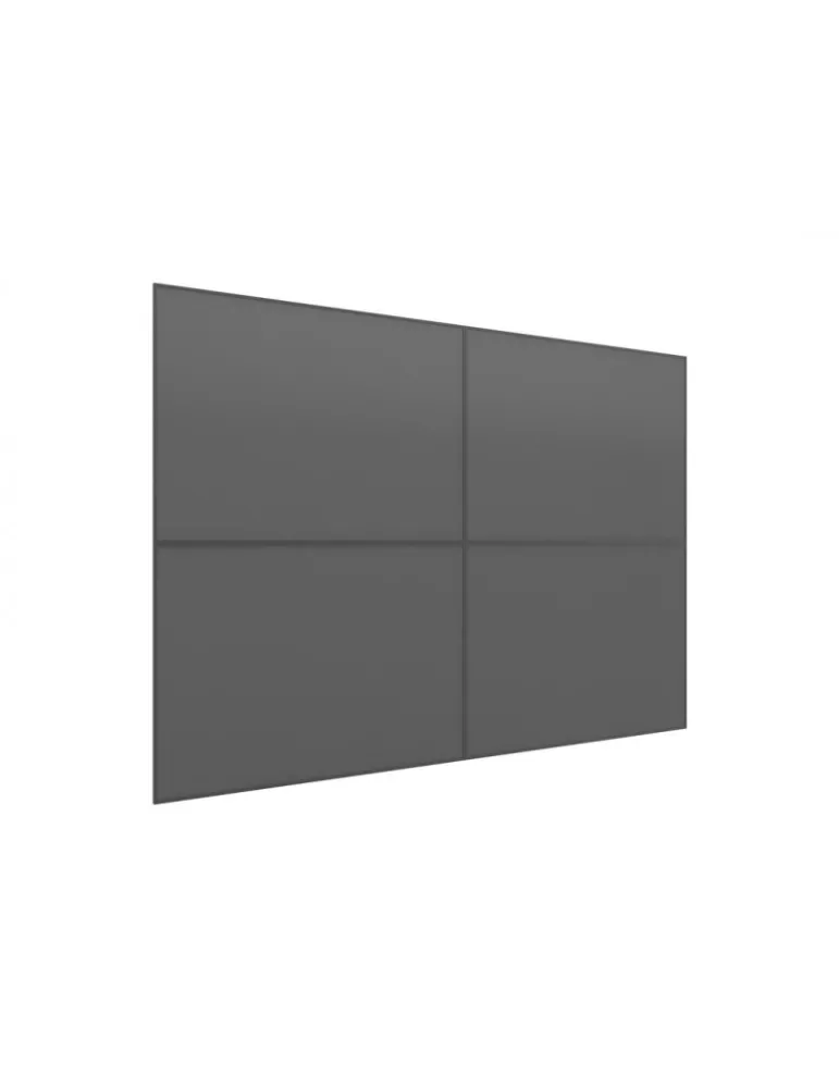 MULTIBRACKETS 2628 Support mural Multibrackets MBW2UX2 pour 4 écrans 40"-65" LCD VESA Max 600x400