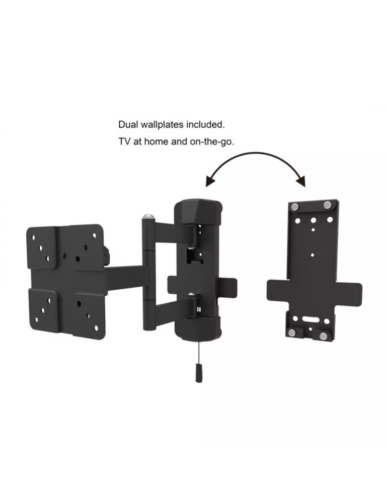 MULTIBRACKETS 7185 Support mural inclinable Multibrackets Full Motion Outdoor 50/75/100 - écran 13"-42" VESA Max 100x100