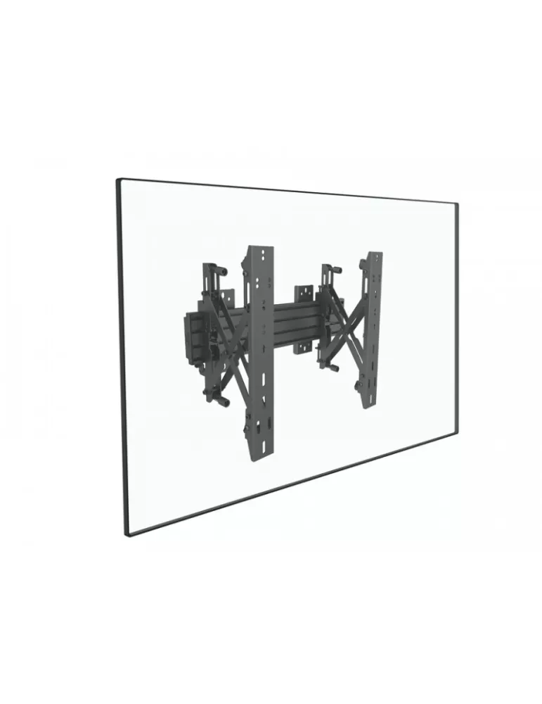 MULTIBRACKETS 5105 Multisoportes de pared Wallmount Pro MBW1U Push In Pop Out 48cm Negro - pantalla 40 -65  VESA Max 400x400 M