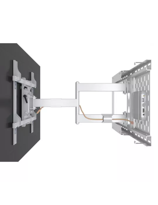 MULTIBRACKETS 0204 Gelenkige Wandhalterung mit STB-Gehäuse Multibrackets Hospitality Flexarm with STB Enclosure für 37 -70  LC