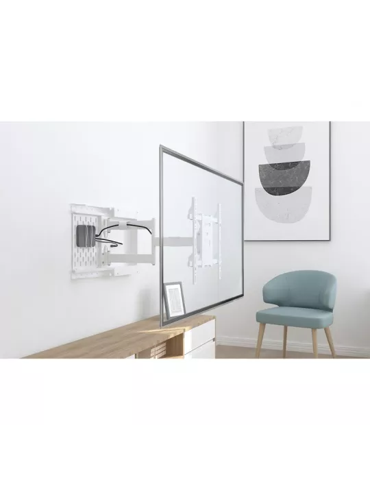 MULTIBRACKETS 0204 Support mural articulé avec boîtier STB Multibrackets Hospitality Flexarm with STB Enclosure for 37 - 70  L