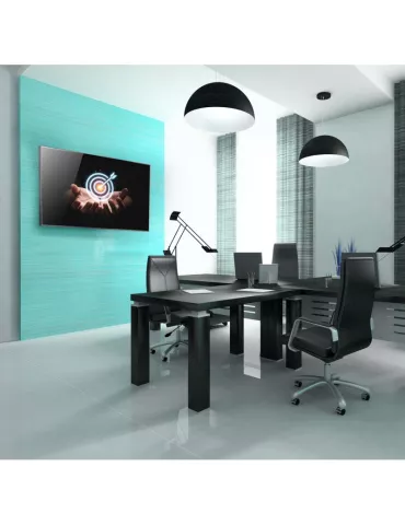 EDBAK TWB1CB Support mural fixe  TWB1C-B VESA 800x400 80kg max Noir 2