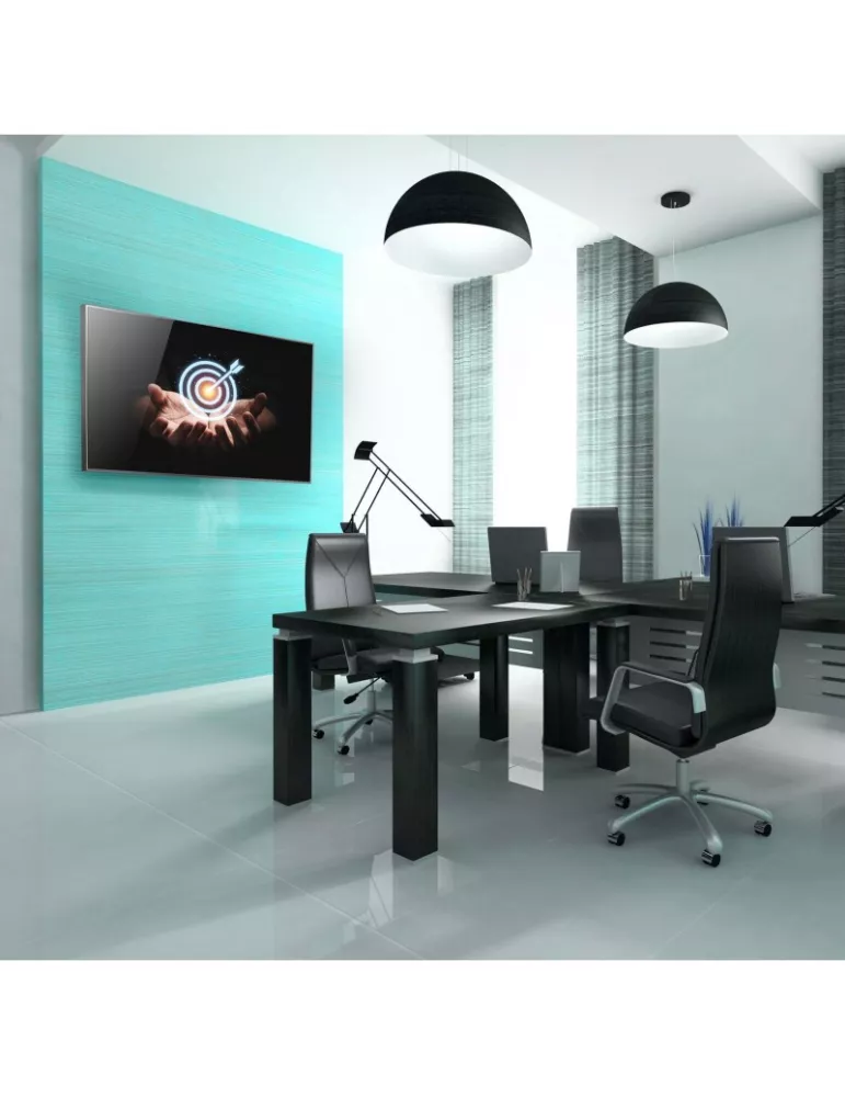 EDBAK TWB1CB Support mural fixe  TWB1C-B VESA 800x400 80kg max Noir