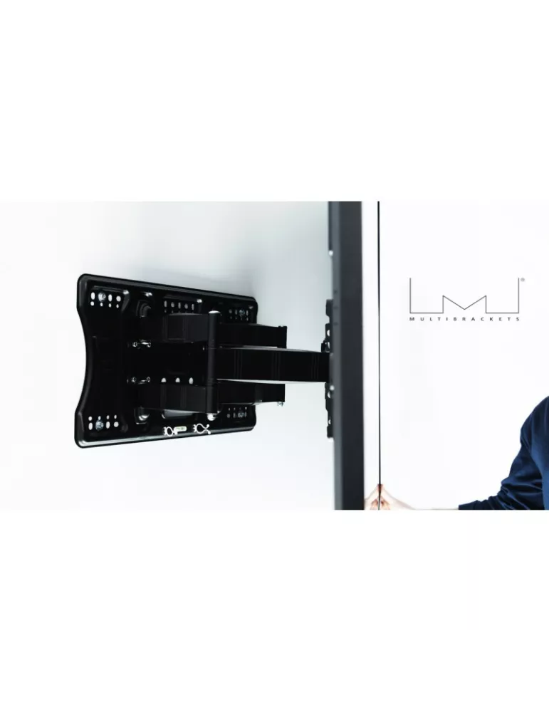 MULTIBRACKETS 9697 Support mural inclinable et rotatif Multibrackets Super Slim Tilt & Turn Plus - écran 40"-85" VESA Max 400x4