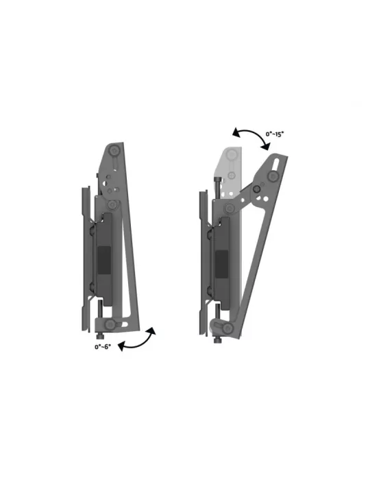 MULTIBRACKETS 7031 Multibrackets Wallmount Pro MBW2U Tilt 200 Negro - 2 pantallas 27 -32  VESA Max 200x200 MULTIBRACKETS MUL70