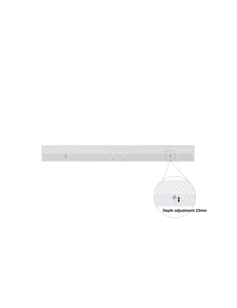 MULTIBRACKETS 1416 Caisson Multibrackets Enclosure 50" Wall Medium White - VESA Max 600x400