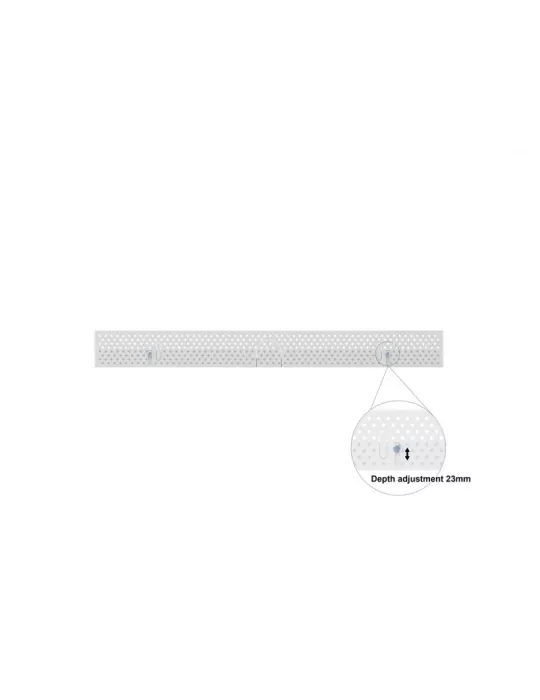 MULTIBRACKETS 1416 Caisson Multibrackets Enclosure 50" Wall Medium White - VESA Max 600x400