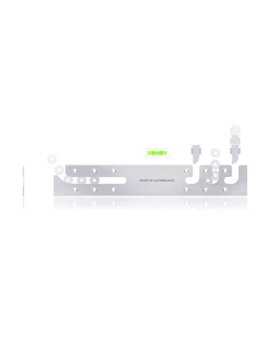 MULTIBRACKETS 7747 Wallmount Razor Thin 4 5 600 Silver Ultradünne Bildschirmhalterung für 46 -63  Bildschirme MULTIBRACKETS MU