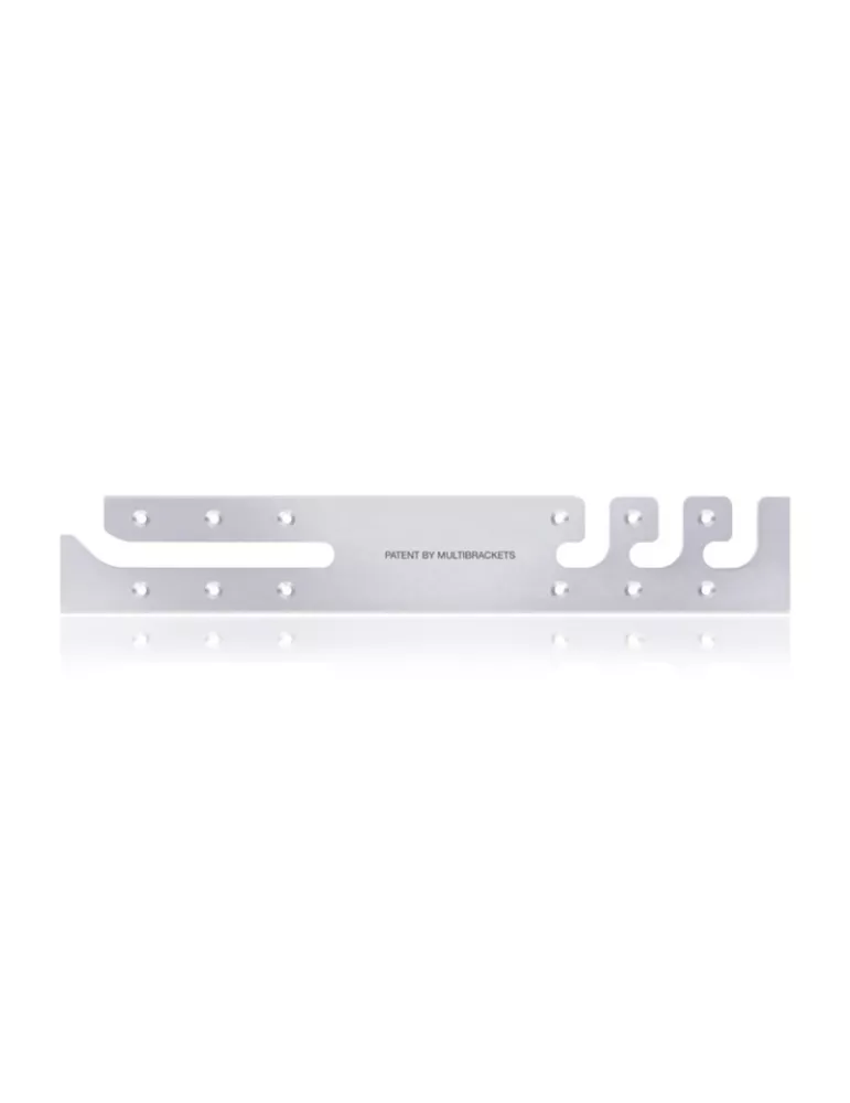 MULTIBRACKETS 7747 Support écran ultra mince  Wallmount Razor Thin 4/5/600 Silver pour ecran 46"-63"