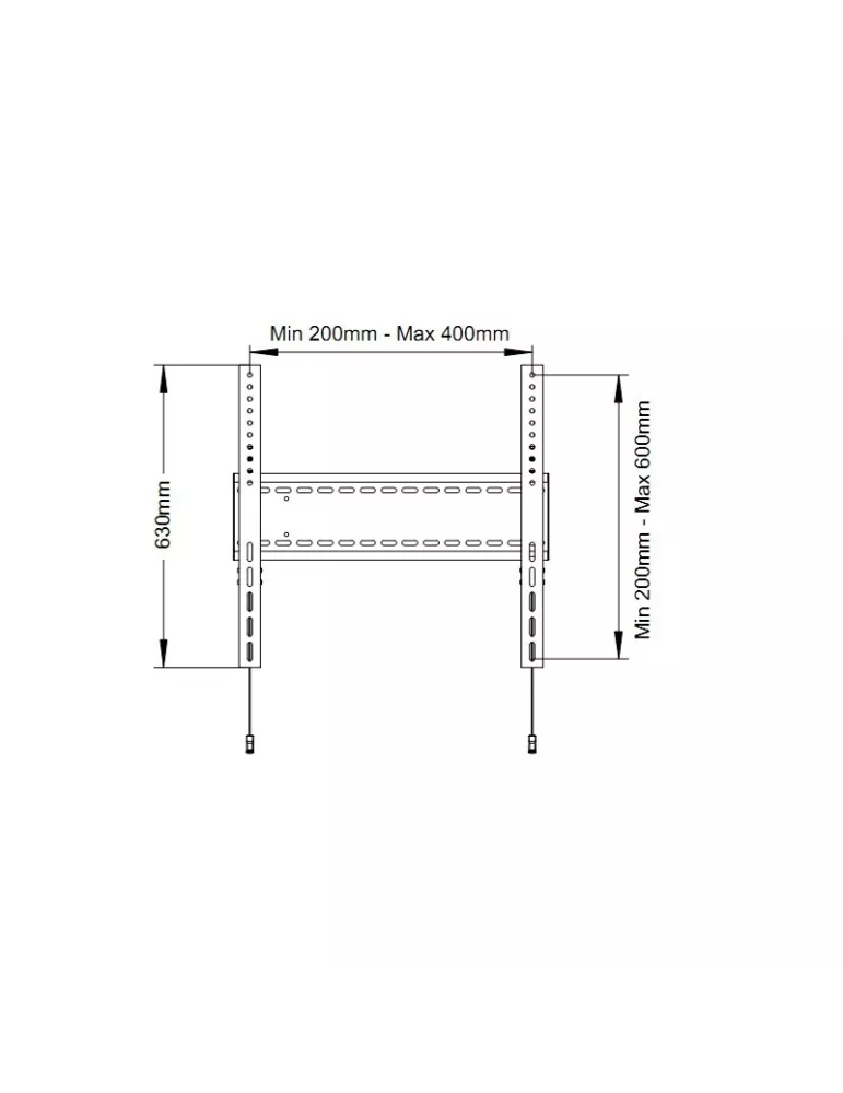 MULTIBRACKETS 1091 Wallmount Multibrackets SD MAX 800x600 REF  MULTIBRACKETS MUL1091 | MusicGoodDeal