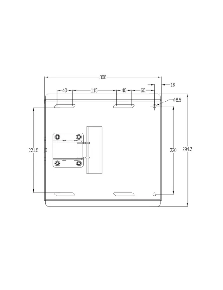 MULTIBRACKETS 2647 Wandhalterung oszillierend Multibrackets Swing Arm 180  Large 48 -69  Ref MULTIBRACKETS MUL2647 | MusicGood