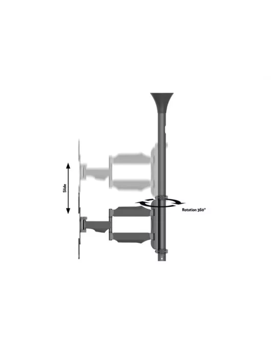 MULTIBRACKETS 6423 Support plafond Multibrackets MBC1F Ceiling Mount Pro - écran 17"-42" VESA Max 400x400