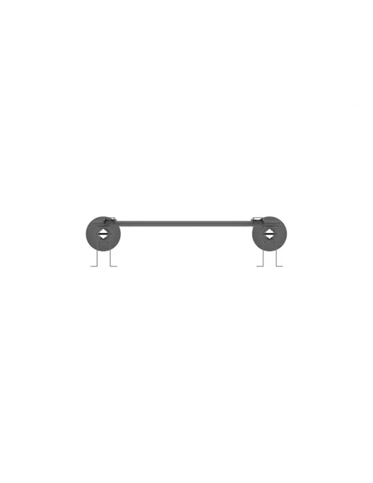 MULTIBRACKETS 6015 Boden-Wand-Halterung Multibrackets Floor to Wall Mount Pro MBFW2P1UHD - 65 -100 -Bildschirm VESA Max 800x60