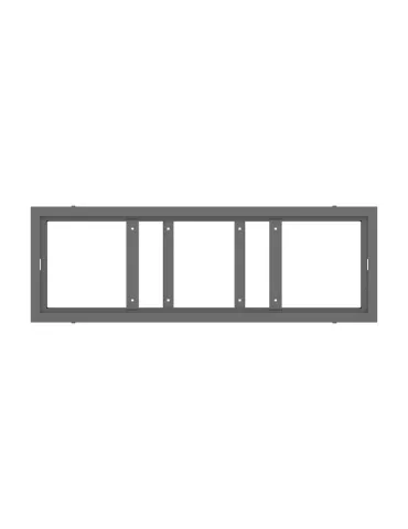 MULTIBRACKETS 1485 Caisson Multibrackets Enclosure Small Black - écran SAMSUNG 37" SH37R 2