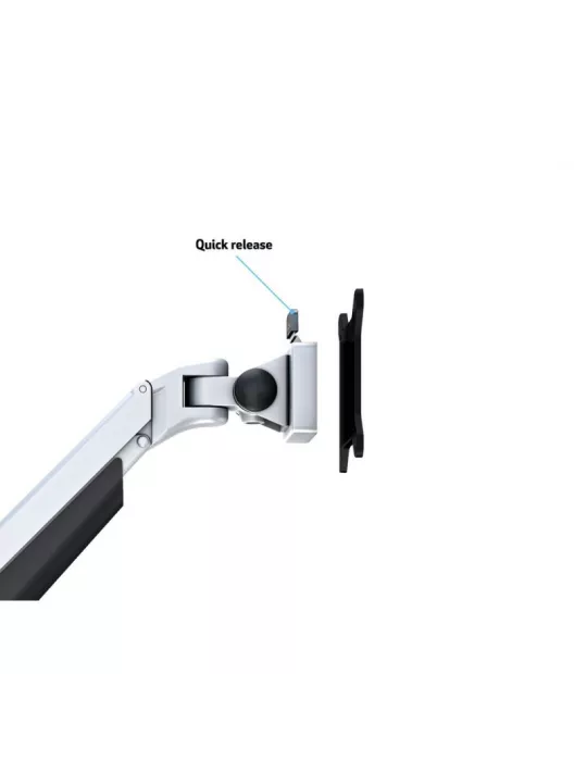 MULTIBRACKETS 5624 Articulating table support Multibrackets VESA Gas Lift Arm Single HD - 15  - 32  screen VESA Max 100x100 MU