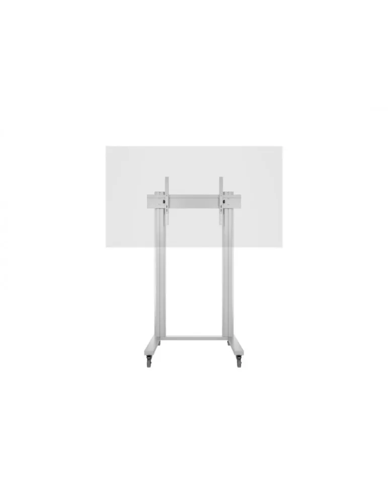 MULTIBRACKETS 2746 Mobiler Ständer Multibrackets Display Stand 210 Dual Pillar Wheelbase Silber - Bildschirm 70 -110  VESA Max