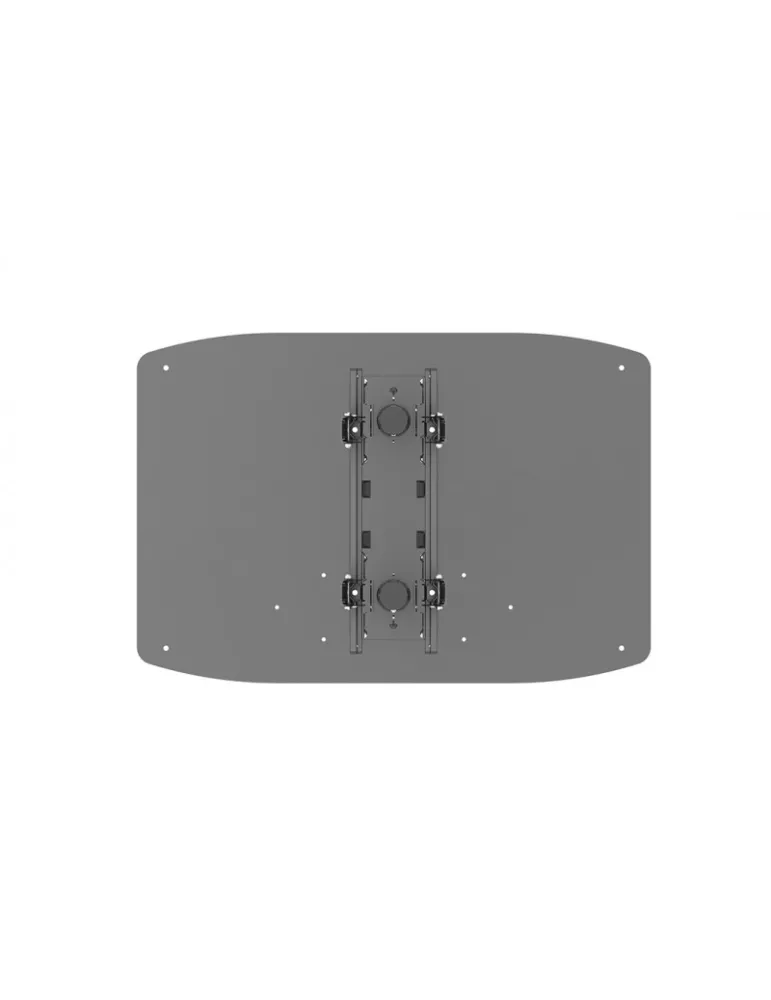 MULTIBRACKETS 8984 Support sol Multibrackets Dual Pole Floorbase Pro B2B - 2 écrans 65"-90" VESA Max 400x600