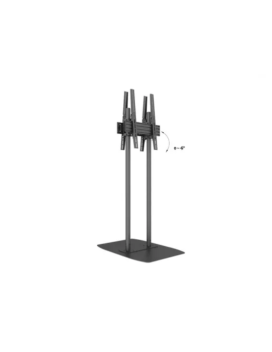 MULTIBRACKETS 8984 Support sol Multibrackets Dual Pole Floorbase Pro B2B - 2 écrans 65"-90" VESA Max 400x600
