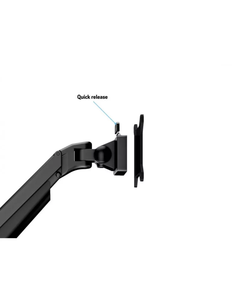 MULTIBRACKETS 7174 Multibrackets VESA Brazo elevador de gas Simple - Pantalla de 15 -32  VESA Max 100x100 MULTIBRACKETS MUL717