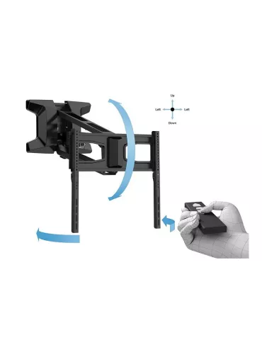MULTIBRACKETS 9615 Motorized articulated wall mount Multibrackets FlexArm FullMotion - screen size 37  to 70  - max load 35kg