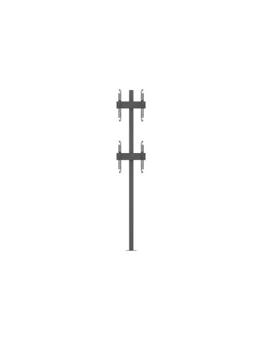 MULTIBRACKETS 0327 Support sol a fixer ajustable Multibrackets MBFC2U 270 Floormount Column Pro - 2 écrans 32"-65" VESA Max 400 2