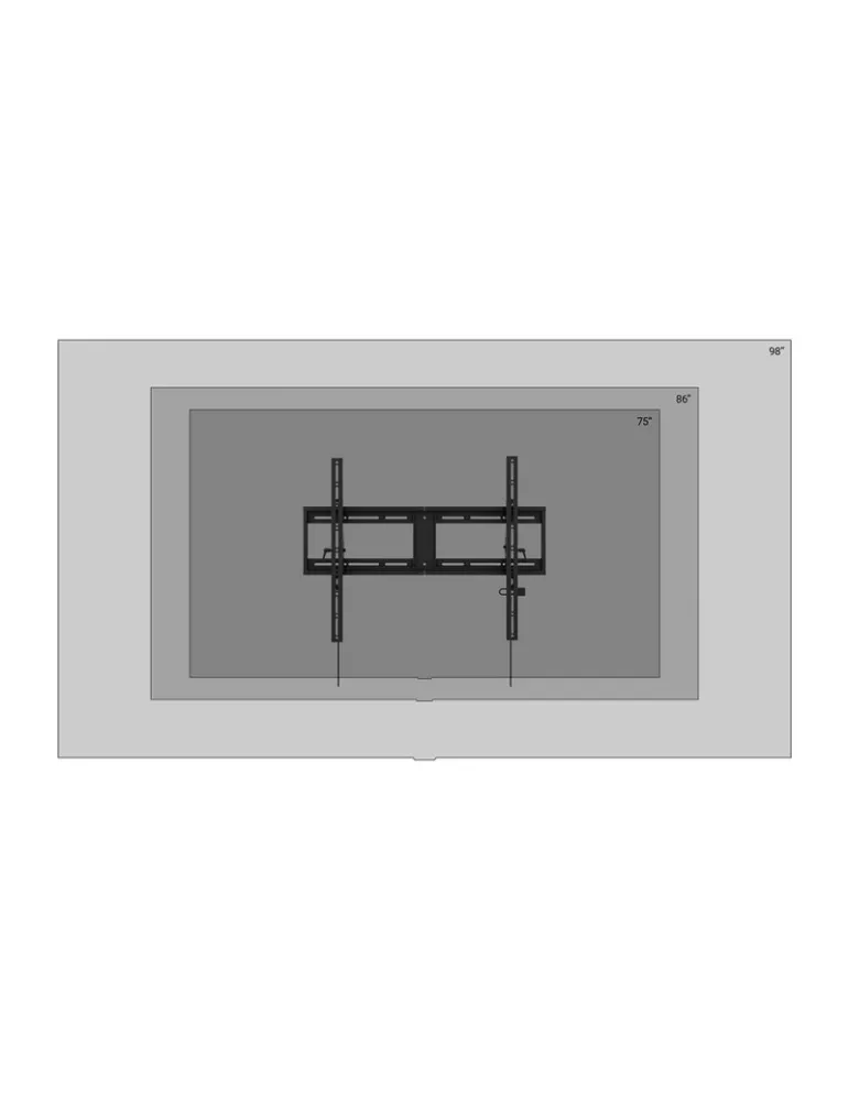 MULTIBRACKETS 8447 Multibrackets Wallmount Tilt X-LARGE 1200x800 REF  MULTIBRACKETS MUL8447 | MusicGoodDeal