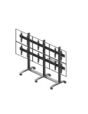 EDBAK VWTA3257L Soporte móvil con ruedas VWTA3257-L (apaisado) 6 pantallas 50  - 57   EDBAK EDBVWTA3257L | MusicGoodDeal