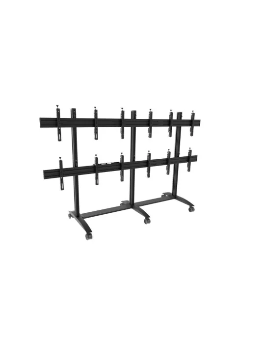 EDBAK VWTA3257L Soporte móvil con ruedas VWTA3257-L (apaisado) 6 pantallas 50  - 57   EDBAK EDBVWTA3257L | MusicGoodDeal
