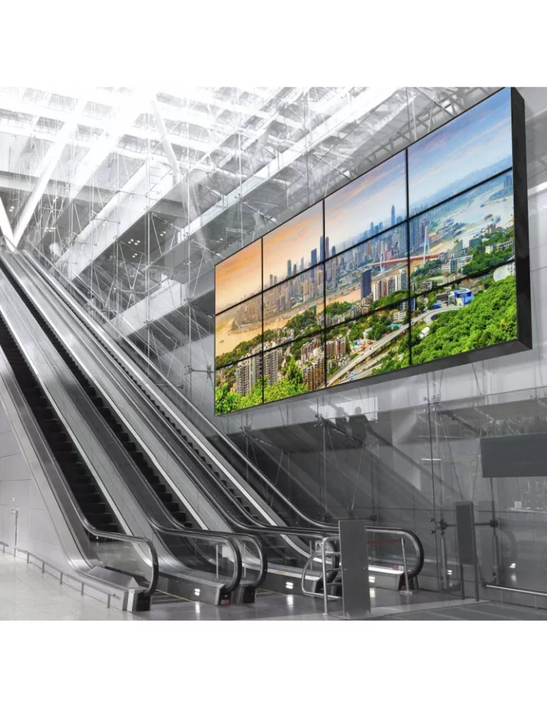 EDBAK VWFX95-L Support videowall inclinable   (Paysage) pour ecran 70'' à 95''