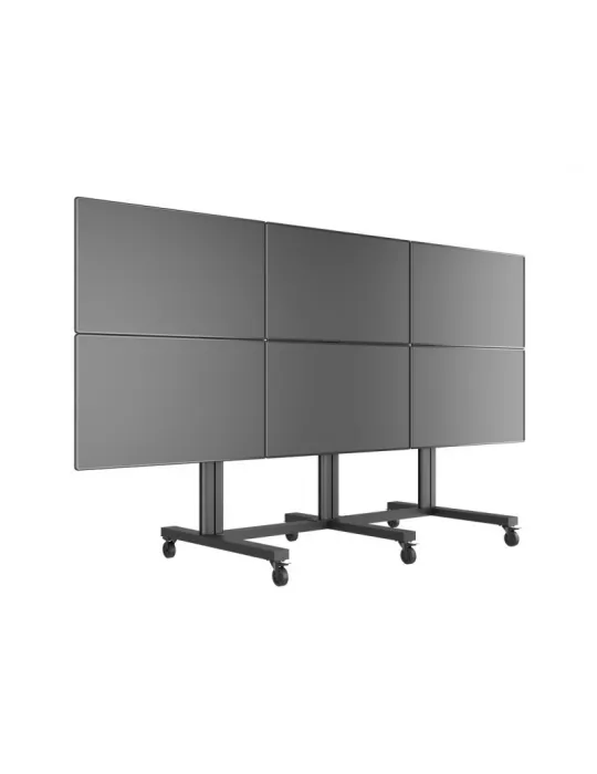 MULTIBRACKETS 9727 Public videowall stand 6 screens 40-55   Ref  MULTIBRACKETS MUL9727 | MusicGoodDeal