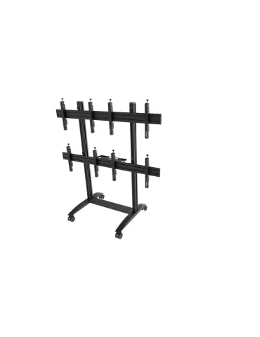 EDBAK VWTA2247L Soporte móvil con ruedas VWTA2247-L (apaisado) 4 pantallas 42  - 49   EDBAK EDBVWTA2247L | MusicGoodDeal 2