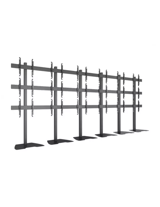 MULTIBRACKETS 6824 Support fixe Multibrackets Video Wall Stand MBF6x3U - 18 écrans 43" - 65" VESA Max 400x400