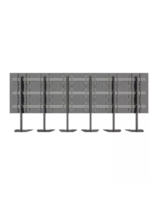 MULTIBRACKETS 6824 Support fixe Multibrackets Video Wall Stand MBF6x3U - 18 écrans 43" - 65" VESA Max 400x400