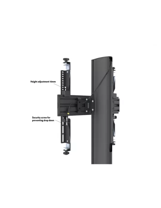 MULTIBRACKETS 6824 Soporte fijo Multibrackets Soporte de pared para vídeo MBF6x3U - 18 pantallas 43  - 65  VESA Máx 400x400 MU