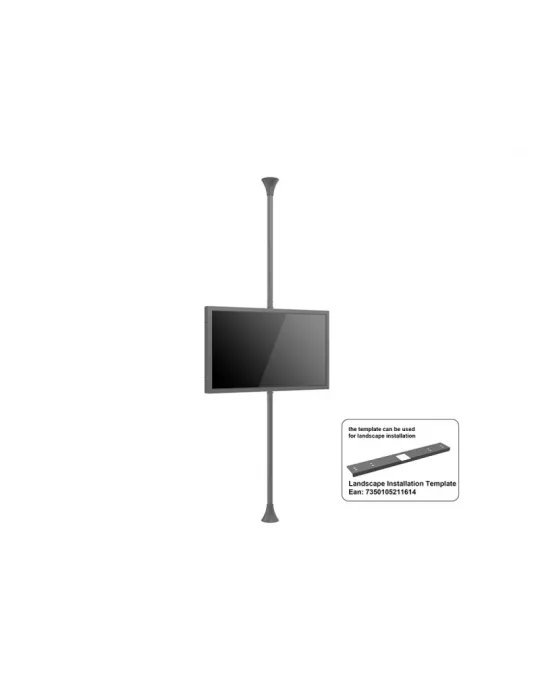 MULTIBRACKETS 3106 Floor to ceiling mounting with protective frame Multibrackets Pro Series Enclosure 55   Floor to Ceiling si