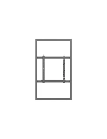 MULTIBRACKETS 3953 Caisson double Multibrackets Enclosure 50" Medium B2B Black - VESA Max 600x400 2