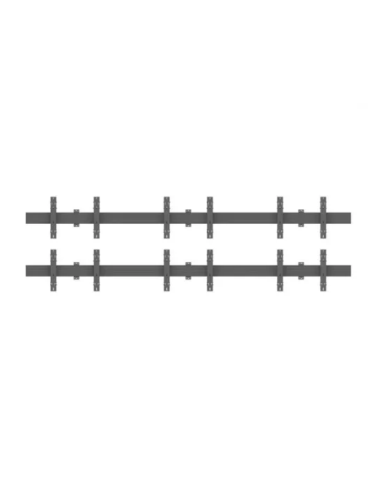 MULTIBRACKETS 5006 Wandhalterung Multibrackets Wallmount Pro MBW3X2U Push In Pop Out Black - 6 Bildschirme 32 -65  VESA Max 60