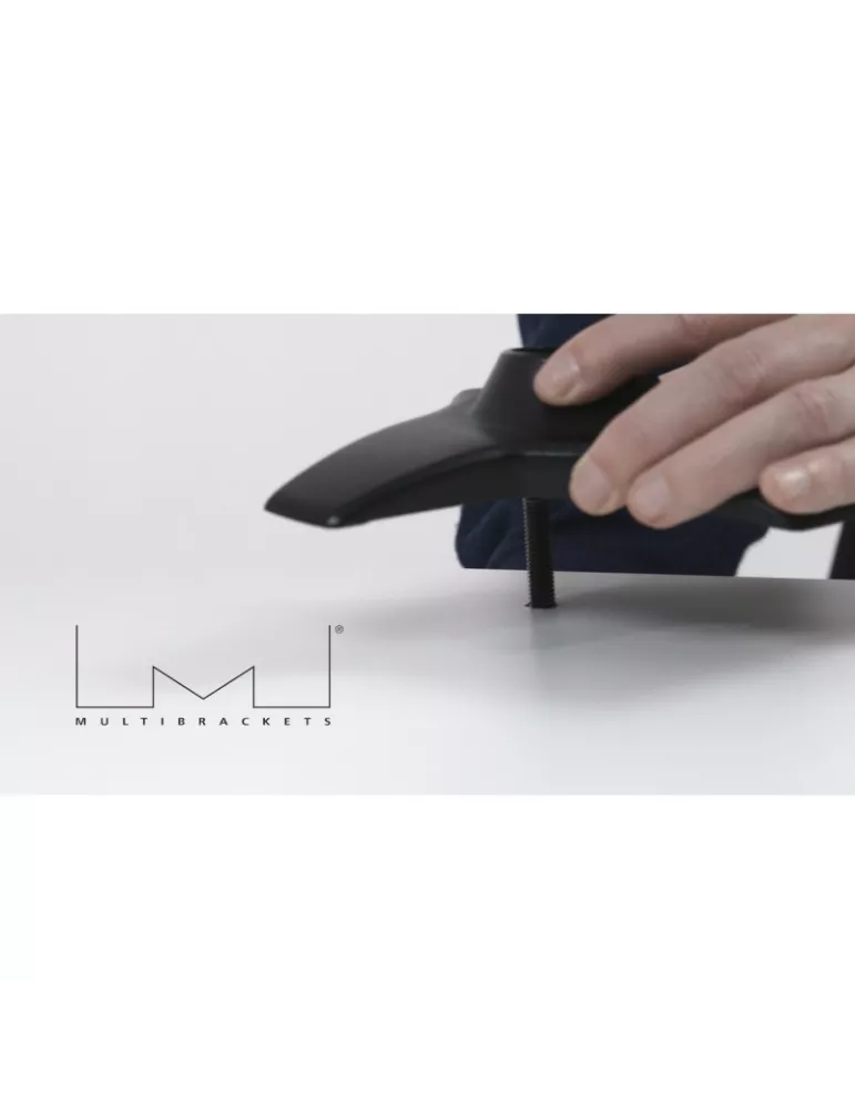 MULTIBRACKETS 7433 Base de support de table Multibrackets Desktopmount Single / Dual / Triple Stand Grommet Base