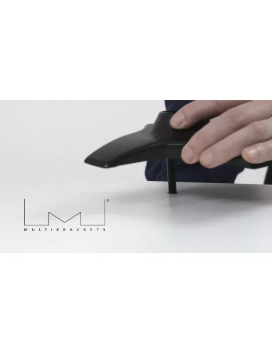 MULTIBRACKETS 7433 Base de support de table Multibrackets Desktopmount Single   Dual   Triple Stand Grommet Base MULTIBRACKETS