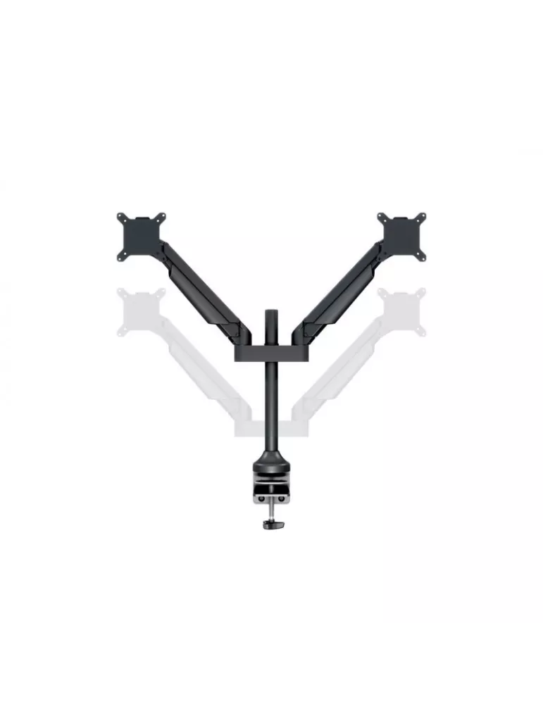 MULTIBRACKETS 2593 Support de table articulé Multibrackets M VESA Gas Lift Arm Dual HD - 2 écrans de 15"- 32" VESA Max 100x100