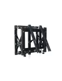 EDBAK VWPOP95P Support videowall push-pull  VWPOP95-P (Portrait) pour ecran 70'' à 98''